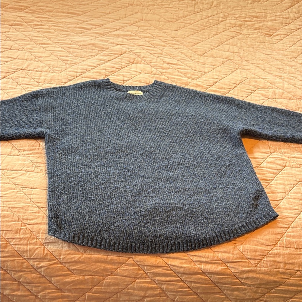 Thread & Supply Blue Crew Neck Sweater